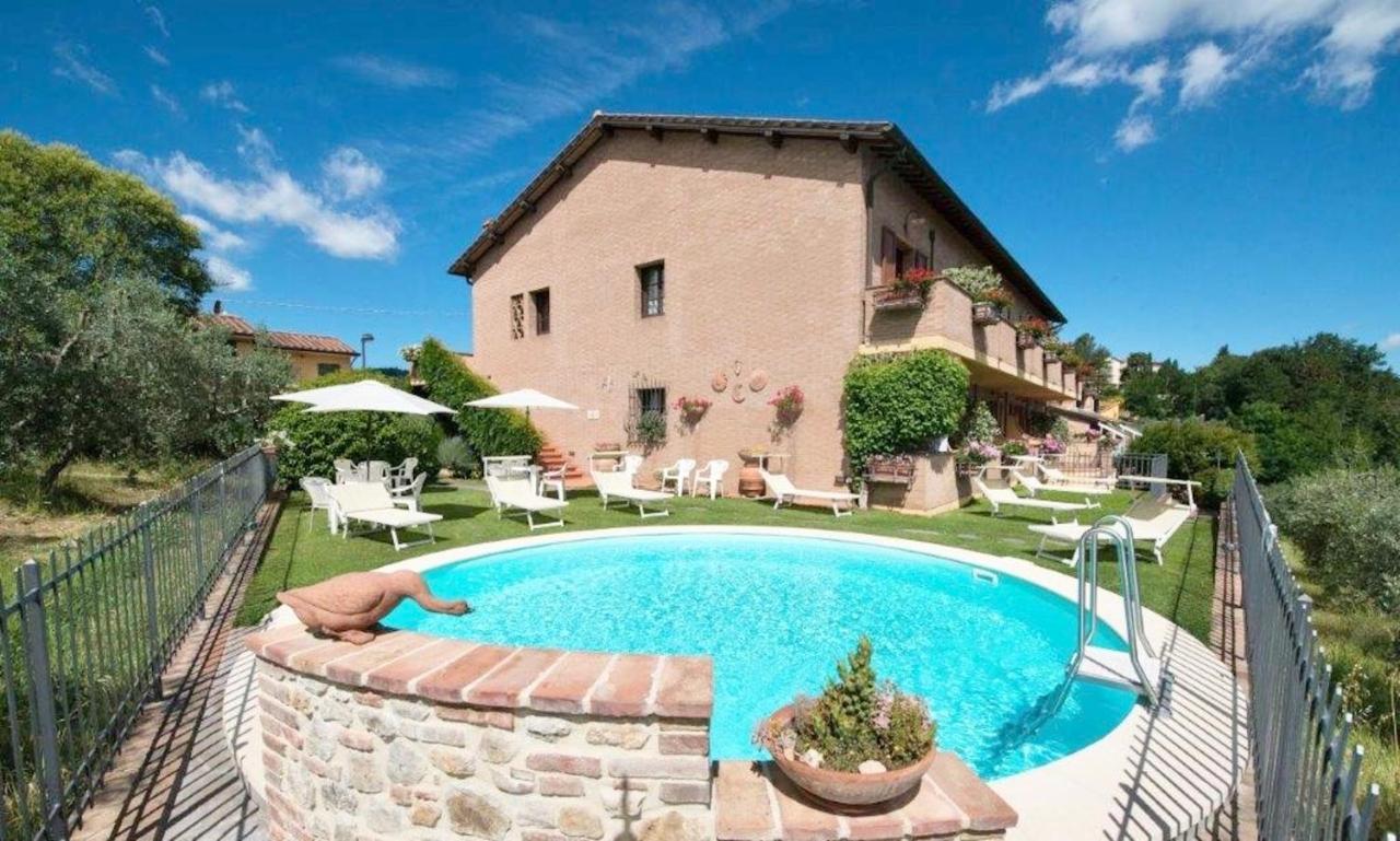 Casa Vacanze Con Piscina A San Gimignano Apart otel Dış mekan fotoğraf