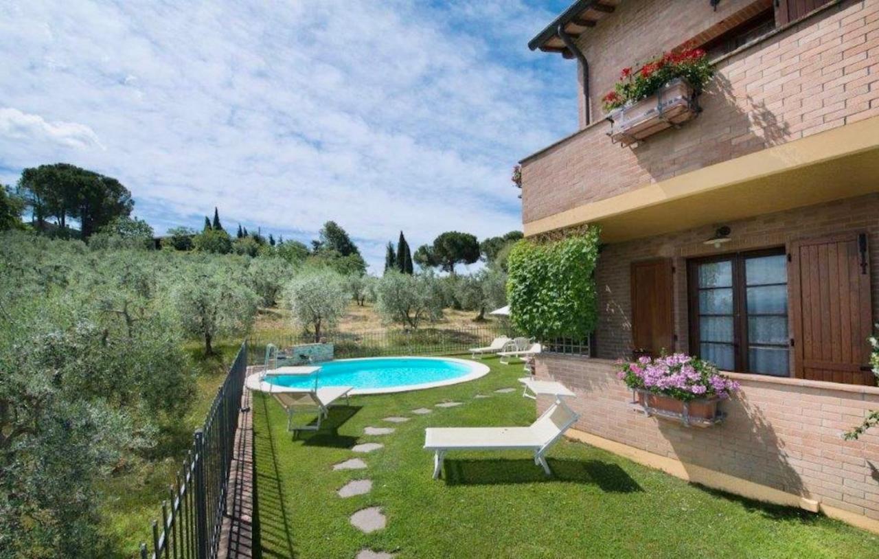 Casa Vacanze Con Piscina A San Gimignano Apart otel Dış mekan fotoğraf