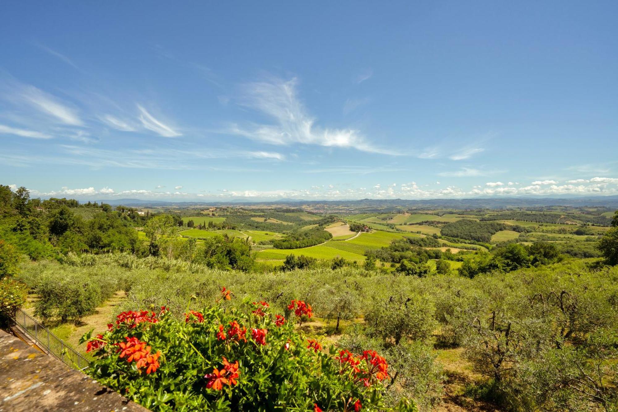 Casa Vacanze Con Piscina A San Gimignano Apart otel Dış mekan fotoğraf