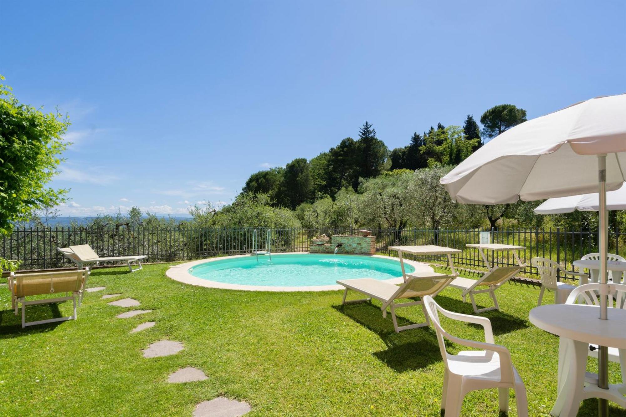 Casa Vacanze Con Piscina A San Gimignano Apart otel Dış mekan fotoğraf